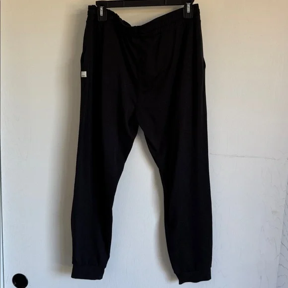 Vuori Pants Performance Joggers Black Athleisure Casual Womens Large - Picture 3 of 4